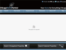 Tablet Screenshot of chicagohomepartner.com